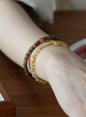 shannai原创新中式奇楠沉香手串