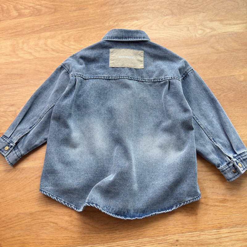 特价~厚牛仔衬衫 ~120码 男童春秋季薄外套儿童休闲衬衣,淘宝优惠券,粉丝福利购,淘宝优惠卷