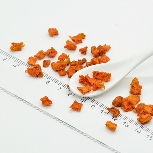 脱水南瓜粒10*10mm去皮南瓜干可磨粉 500g饭瓜番瓜丁 杂粮粥配料 - 图1