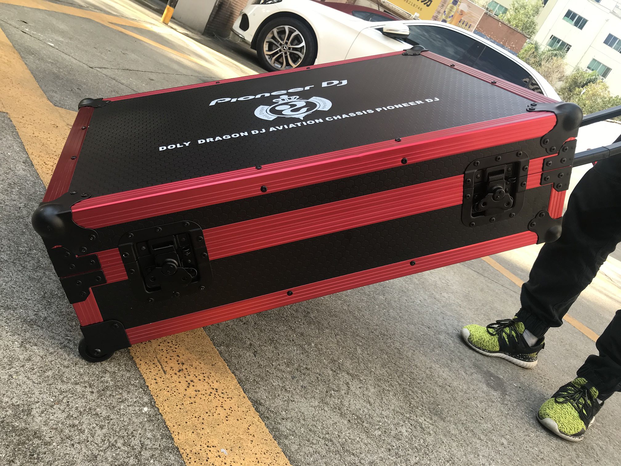 先锋DJM-2000机箱混音台数码DJ CASE打碟机航空箱带拉杆提手防震_虎窝淘