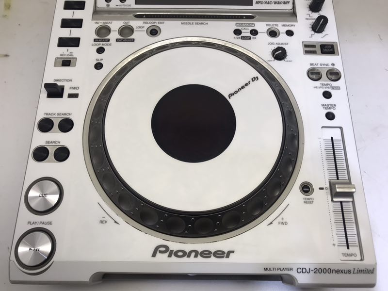 先锋面板DJ贴纸 CDJ2000CDJ2000NEXUS打碟机DJM900NEXUS SRT贴膜 - 图3