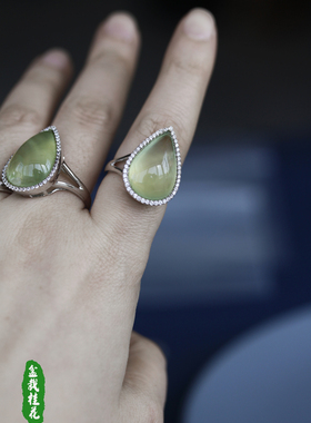 一物一图天然水晶戒指高性价比