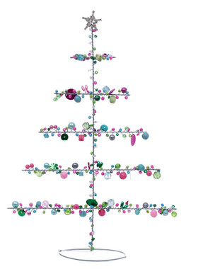 德国彩珠铁线波希米亚直邮摆件