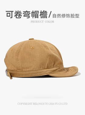 feveseeker棒球帽水洗户外短沿