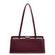 New commuter handbag women's European and American retro clip bag armpit bag baguette bag high-end minimalist style shoulder bag