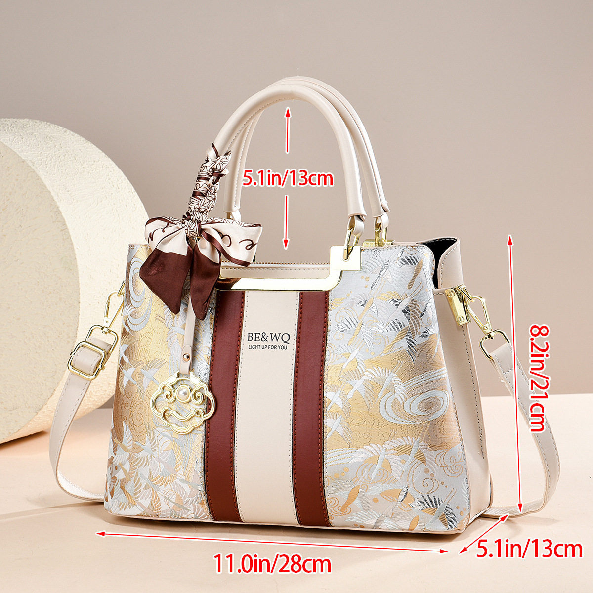 Bags Women's 2026 New Style This Year's Popular Handbags Light Luxury High-Level Sense Bags Commuting Single Shoulder Crossbody Backpacks