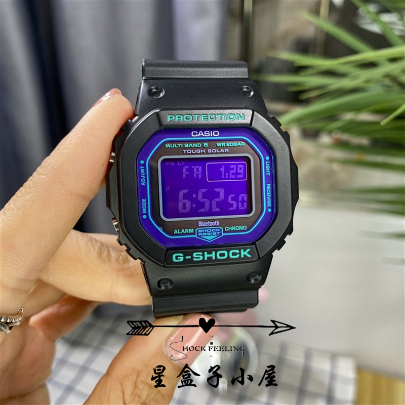 卡西欧G-SHOCK紫屏手表男GA-800BL-1A/100/560防水运动男女手表