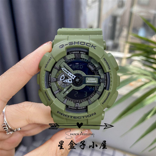 卡西欧G-SHOCK黑武士GA-110-1B/400/700/GG-1000男女电子运动手表 - 图2