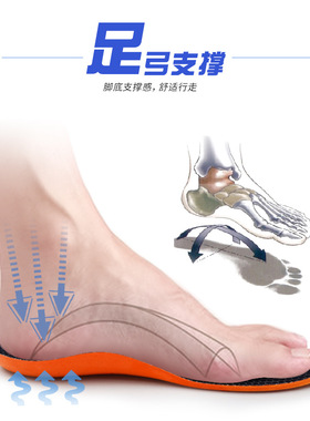 脚芙精品运动足弓垫买二送一