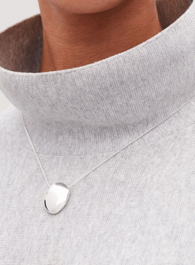 高级感金属块极简风小众锁骨链