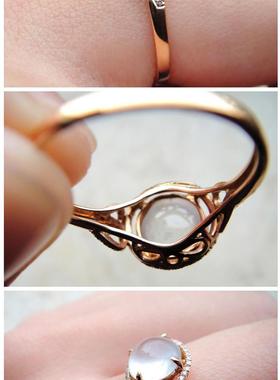 小灯泡精品老坑钻石带证书黄金