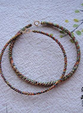 原创精工美学无痕手打九乘金刚结