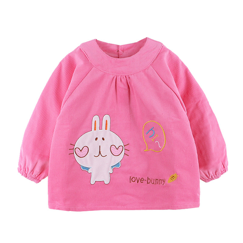 灯芯绒防脏女宝宝罩衣防水男童吃饭衣秋冬季婴儿女孩外穿儿童围兜,淘宝优惠券,粉丝福利购,淘宝优惠卷