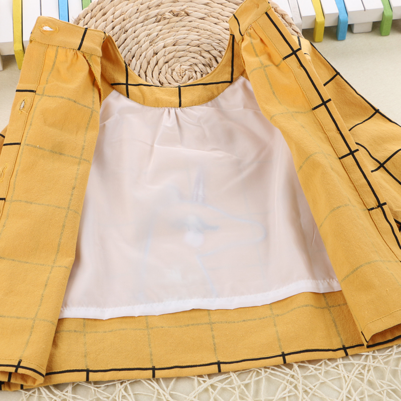 Axiheyue waterproof cotton smock baby baby rice pocket boy eating clothes reverse dressing children's bib 7077