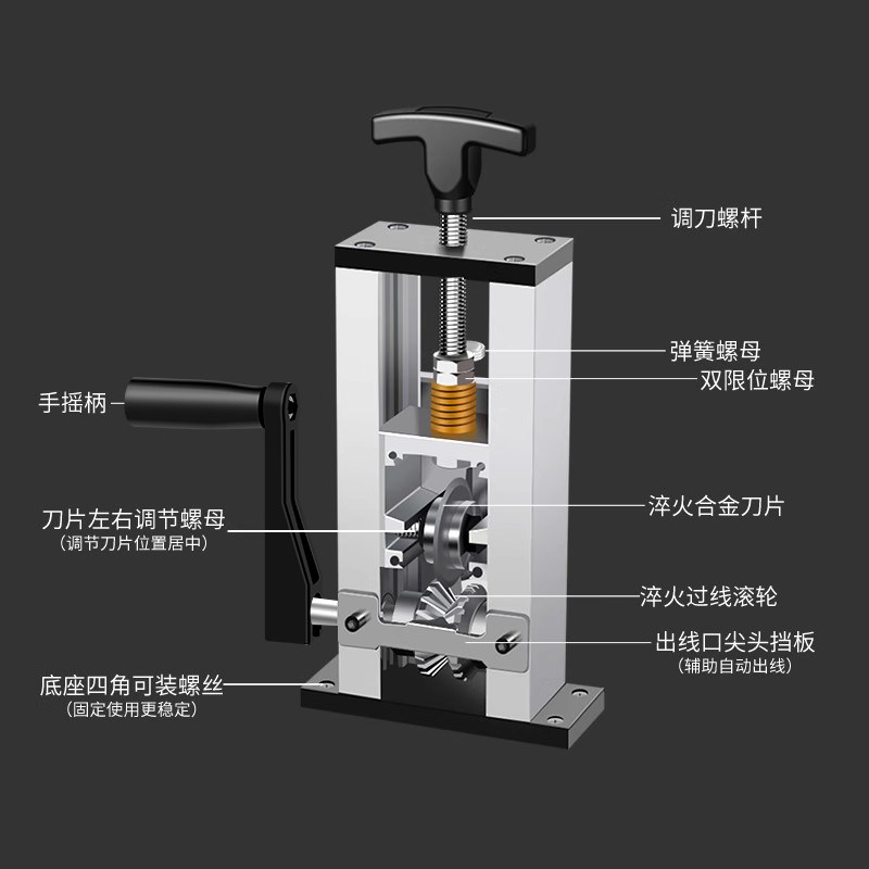 剥线机电动废铜线钳拨线器剥皮机废旧电线电缆去皮机拔线电工神器,淘宝优惠券,粉丝福利购,淘宝优惠卷