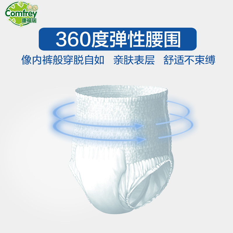 康福瑞成人拉拉裤产妇男女大l码96 豪悦母婴成人用纸尿护理用品