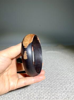 非洲黑木雕乌木手镯佩戴饰品