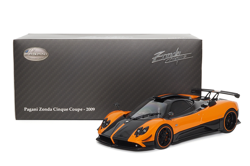 Almost Real 似真AR 1/18帕加尼 宗塔 Zonda Cinque 合金汽车模型 - 图1