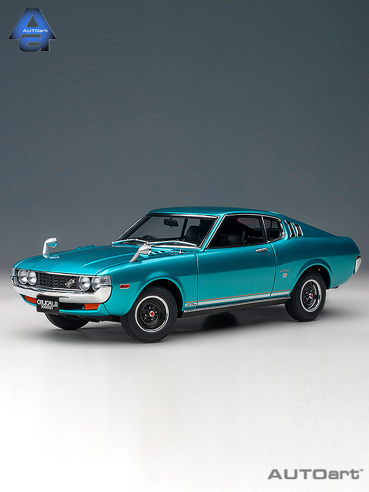 奥拓1:18 TOYOTA CELICA 丰田 赛利卡掀背 2000GT 1973款汽车模型 - 图0