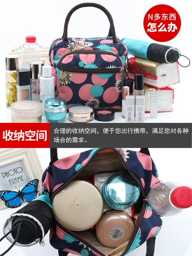 Водонепроницаемая ткань, барсетка для матери и ребенка, вместительная и большая модная сумка для ланча, увеличенная толщина, ткань оксфорд, сумка для еды