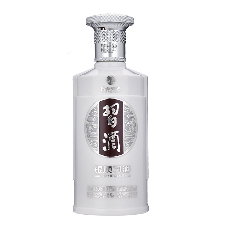 酒仙网 53°银质习酒（第三代）500ml+50°董酒窖藏（C3）500ml