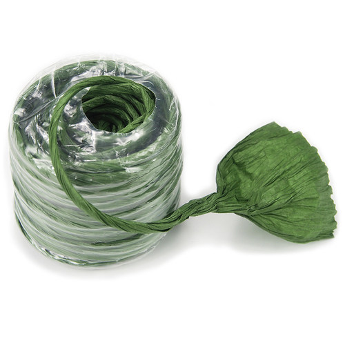 包邮DIY纸藤12米纸花材料拉菲纸绳手工劳技课花艺手揉纸皱纹纸 - 图3