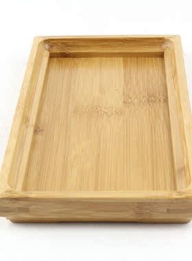 竹制品托盘纯手工茶道托盘摆件家居水果盘酒店饭店托盘馒头盘竹编