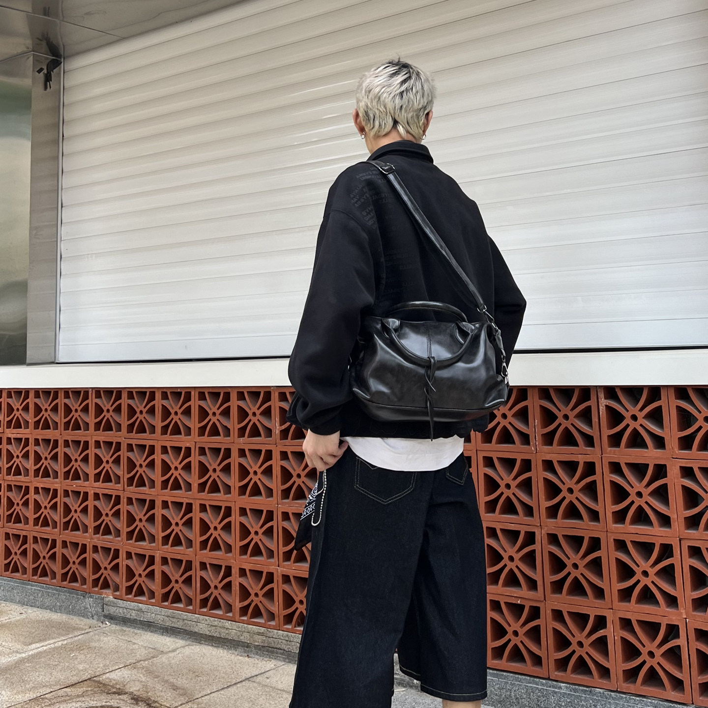 YUEN设计款ins单肩斜挎ins手提包单肩旅行包波士顿枕头包pu男女潮,淘宝优惠券,粉丝福利购,淘宝优惠卷