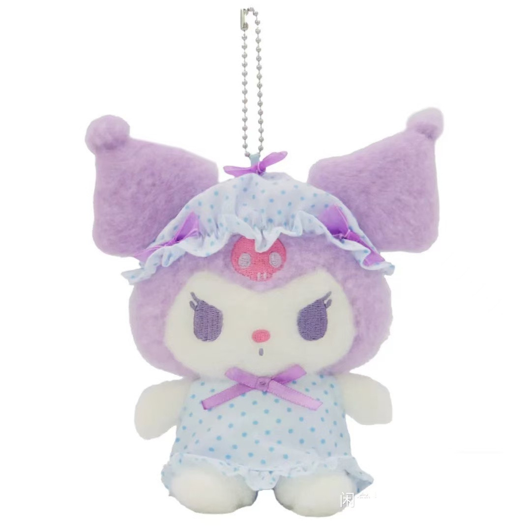 国内现货日本三丽鸥美乐蒂小羊睡衣毛呢毛绒挂件娃娃nakajima,淘宝优惠券,粉丝福利购,淘宝优惠卷