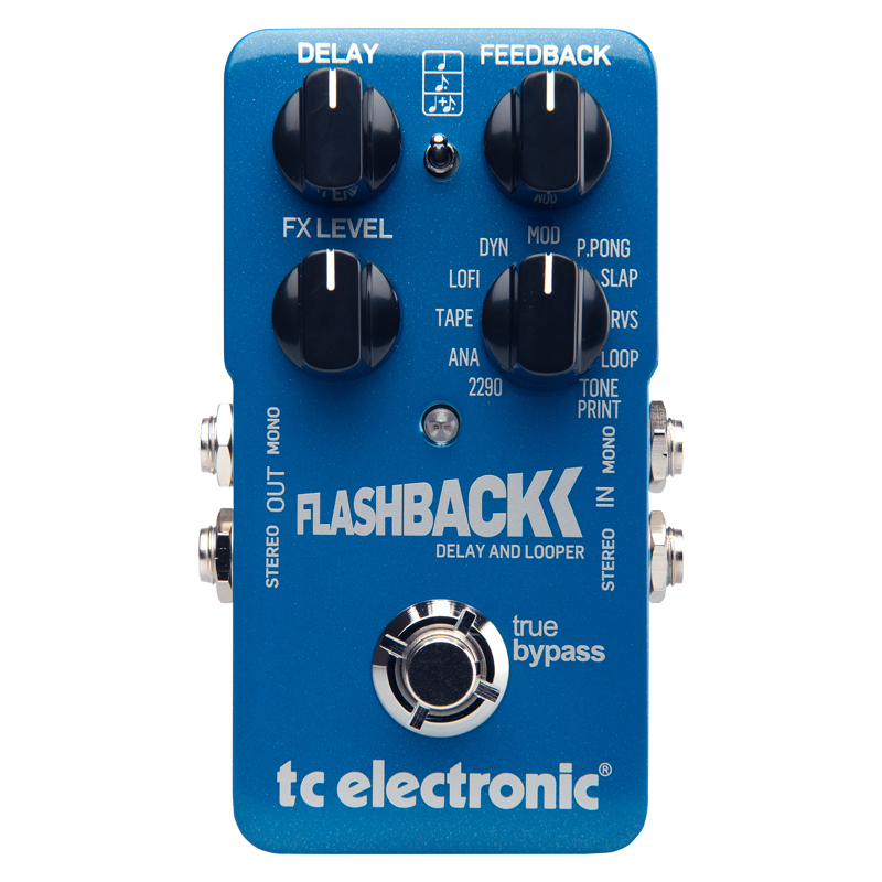 TC Electronic FlashBack Delay looper X4 Triple延迟延时效果器 - 图0