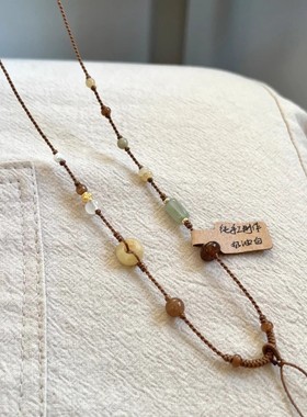 【古韵】项链绳高级感轻奢复古DIY可自由搭配Y简约 独特 小众设计