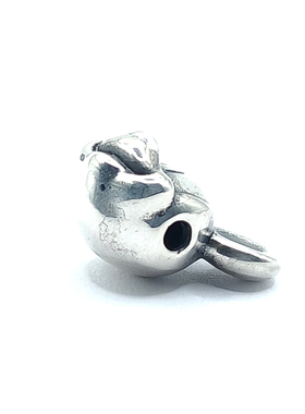 S999纯银3D硬复古泰做旧足银米奇Mickey Mouse红黑绳男女手链配件