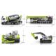 Senbao building blocks Zoomlion 4-in-1 engineering truck mixer transport truck puzzle assembled building blocks boy toy gift