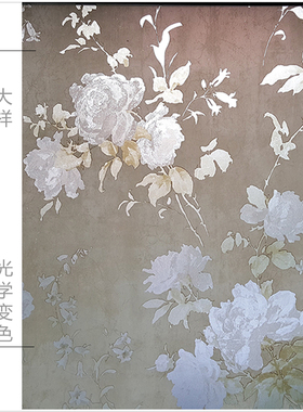 欧式复古窗花遮光玻璃贴纸