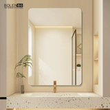 Bolen Light Luxury Louseless Belless Mirror зеркало туалетное зеркало туалетное зеркало зеркало зеркало стена -туалетное зеркало, связанное с туалетом