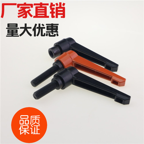 可调位紧定手柄螺丝 7字型把手 L型可旋转调节锁紧M6M8M10M12M16 - 图0