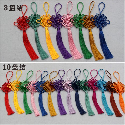 中国结挂件小门把手新年古典装饰道具工艺礼品送老外中国风礼物 - 图1