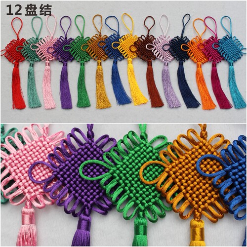 中国结挂件小门把手新年古典装饰道具工艺礼品送老外中国风礼物 - 图2