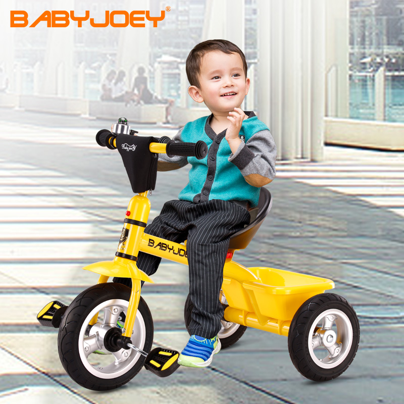 英国Babyjoey 儿童三轮车脚踏车玩具童车2-3-5周岁礼物宝宝自行车