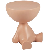 Креативный небольшой журнальный столик с плоской столешницей, скандинавский дизайнерский пластиковый табурет для гостиной, современный простой диван, приставной столик, табурет двойного назначения