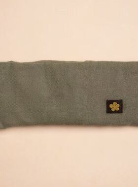 印度isha阿育吠陀草本眼枕 亚麻薰衣草冥想敷眼包 睡眠遮光护眼枕