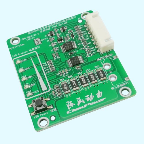 多节多串锂电池保护板BMS电量计BQ34Z100 Gasgauge可配置蓝牙模块 - 图2