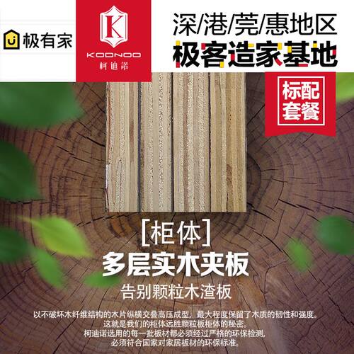 深圳橱柜衣柜整体厨房任意风格包量尺设计送装全屋定制柯迪诺工厂 - 图2