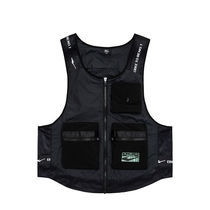 65511 Hon ~ Mens trendy fashion Outdoor Overalls waistcoat Shoulder Sleeveless Vest Jacket Without Pendant