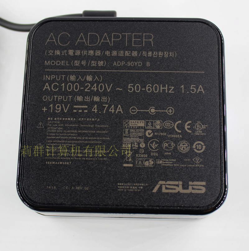 华硕PRO45V ADP-90YD B/N56V笔记本充电器线19V4.74A电源适配器-图2