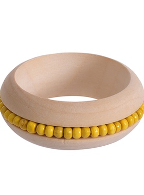 文艺范韩国休闲风百搭木珠手镯