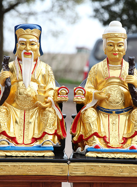 树脂彩绘寺庙供奉佛像