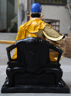 供奉寺庙88cm五道爷神像武道将军五道大神寺庙摆件武道圣君树脂