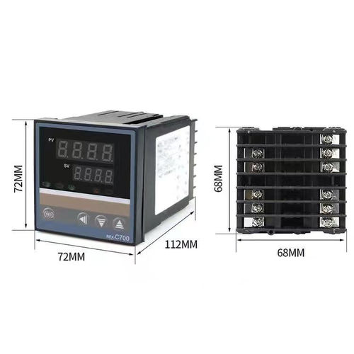 智能温控仪REX-C100FK02-M*AN温控表 C700 C400 C900温控器 - 图1