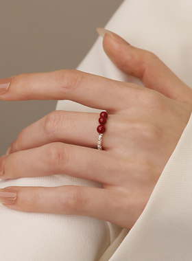 999碎银紫金砂新中式女戒